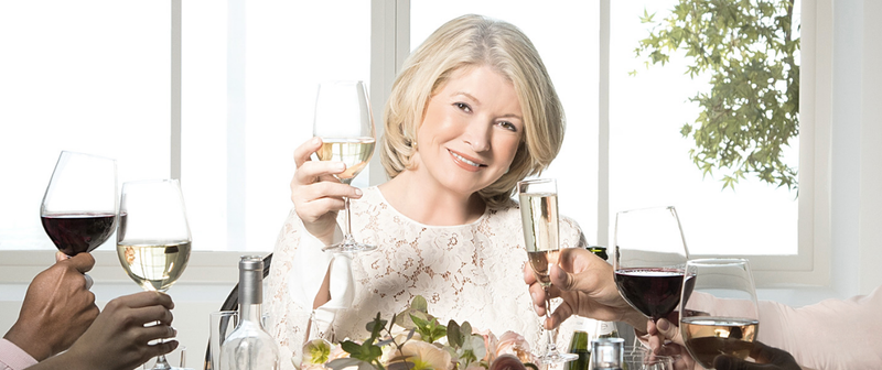 Screenshot via Martha Stewart Wine Co